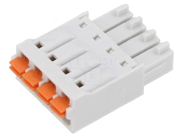 Connector: ontkoppelbare terminal strip; stekker; vrouwelijk Connector: ontkoppelbare terminal strip; stekker; vrouwelijk